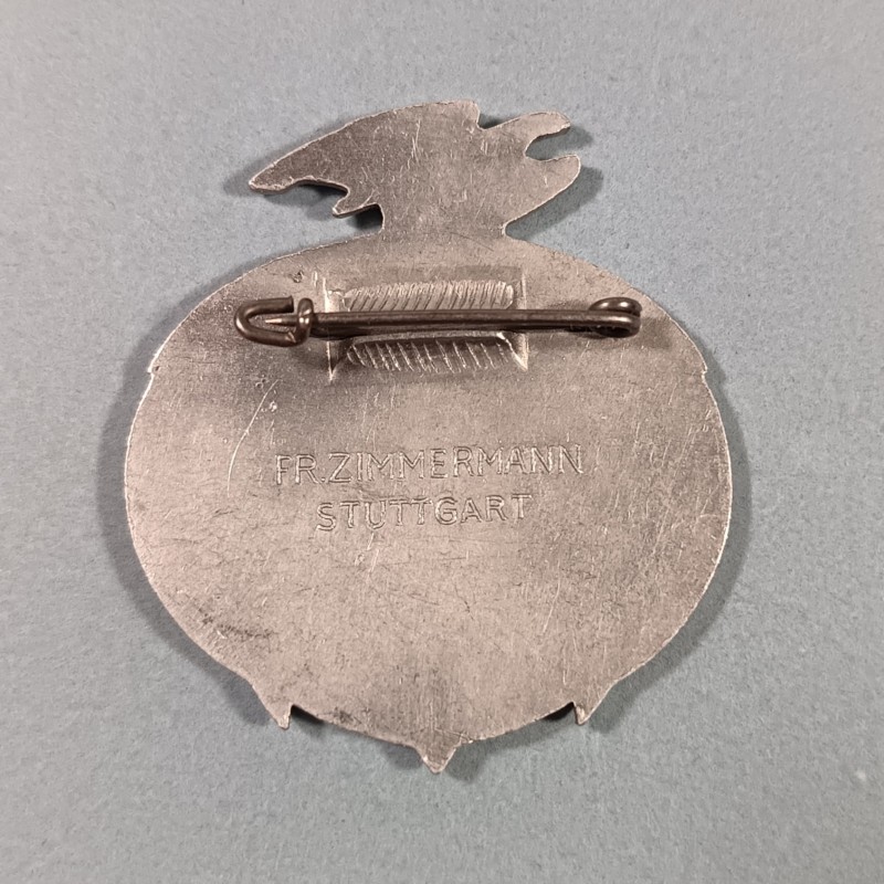 ALLEMAGNE INSIGNE DE JOURNEE DE LA MARINE 1935 FABRICATION FR. ZIMMERMANN STUTTGART